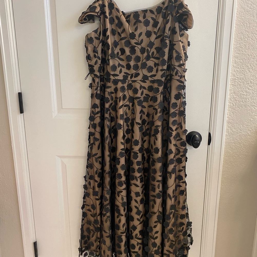 Off the shoulder cocktail dress